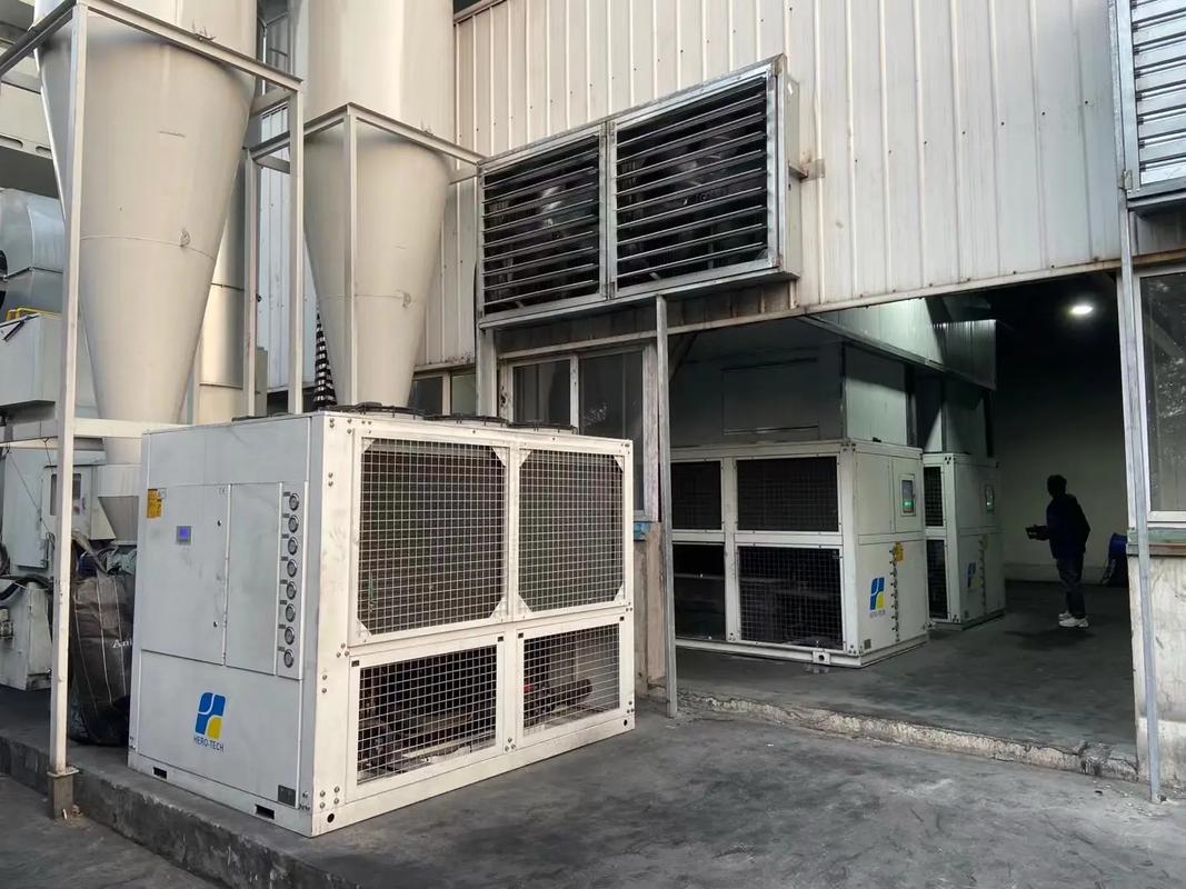 客戶現場實拍#制冷設備 #工業冷水機